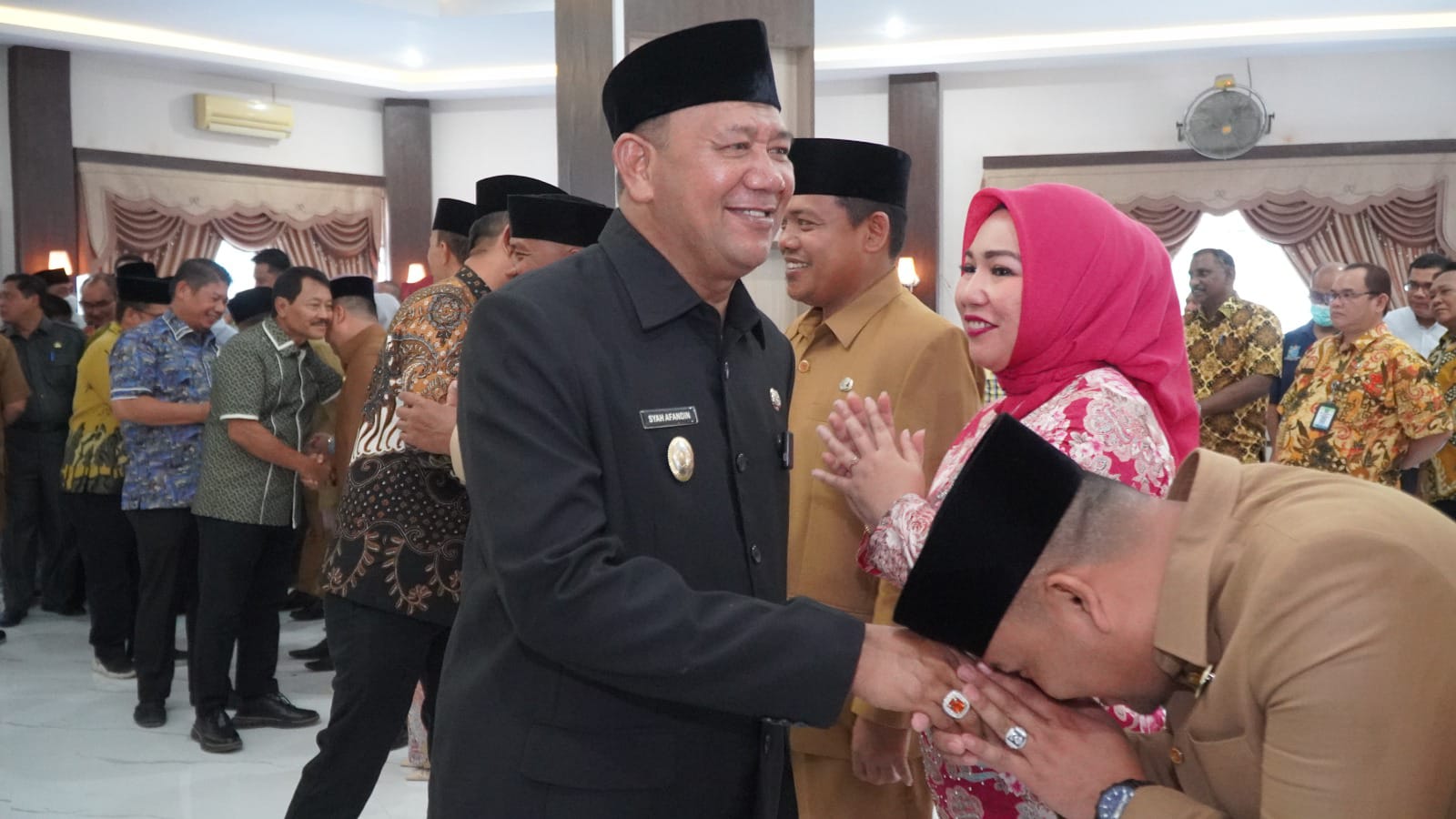 Plt Bupati Langkat Lantik 8 Pejabat Eselon II