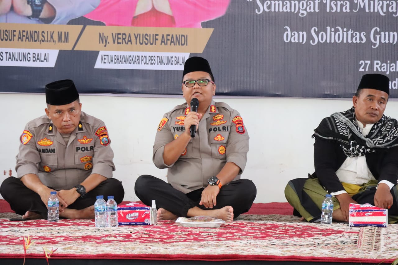 Polres Tanjung Peringati Isra Mi’raj 1444 H