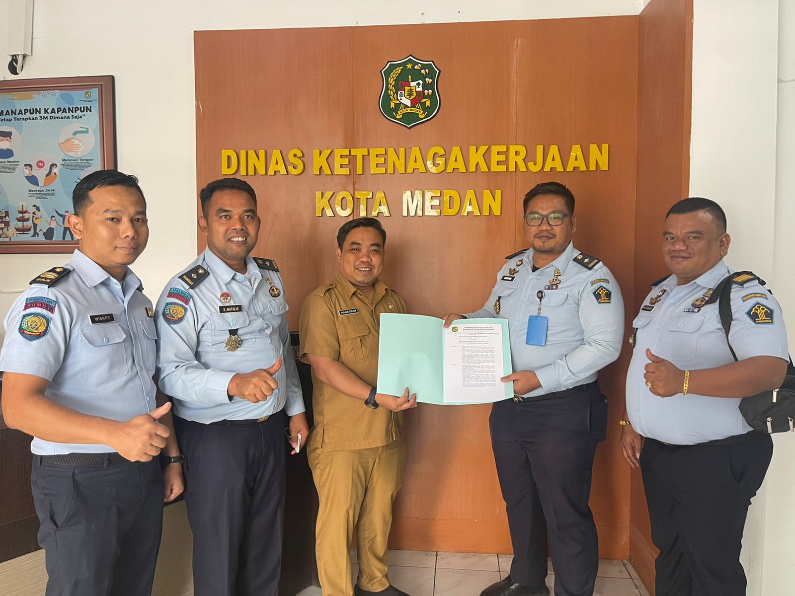 Lapas Kelas I Medan Sah Menjadi Lembaga Pelatihan Kerja