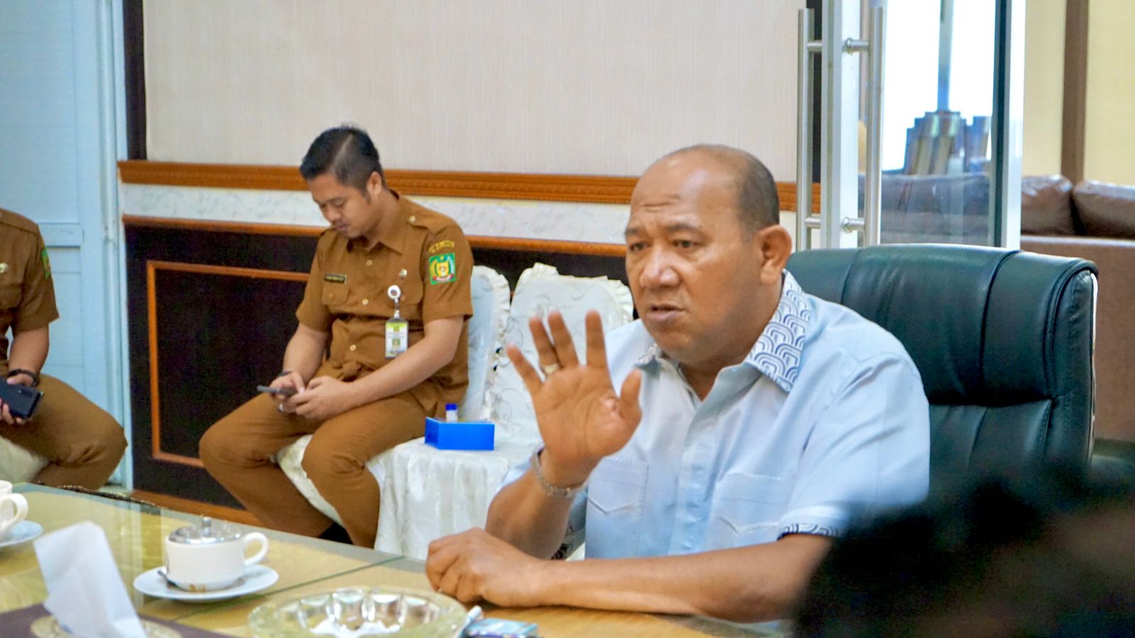 Pengelola Wisata Bukit Lawang Koordinasi ke Syah Afandin