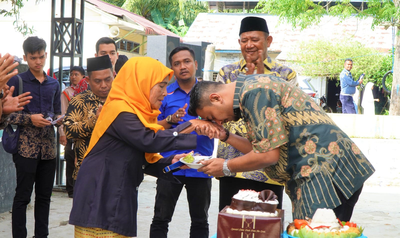 Masyarakat Secanggang Doakan Afandin dan Rizky Sitepu Pimpin Langkat di 2024-2029
