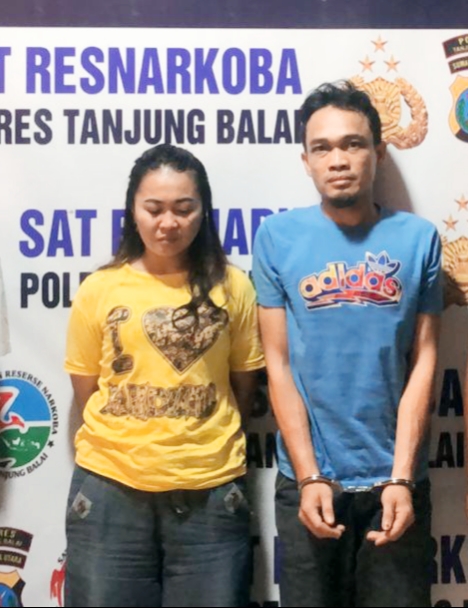 Bontot Ekstasi, Sepasang Kekasih Diciduk Polres Tanjung Balai 