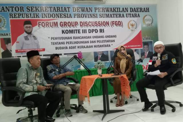 Dedi Iskandar Harapkan Masukan soal RUU Perlindungan dan Pelestarian Budaya Adat Kerajaan Nusantara