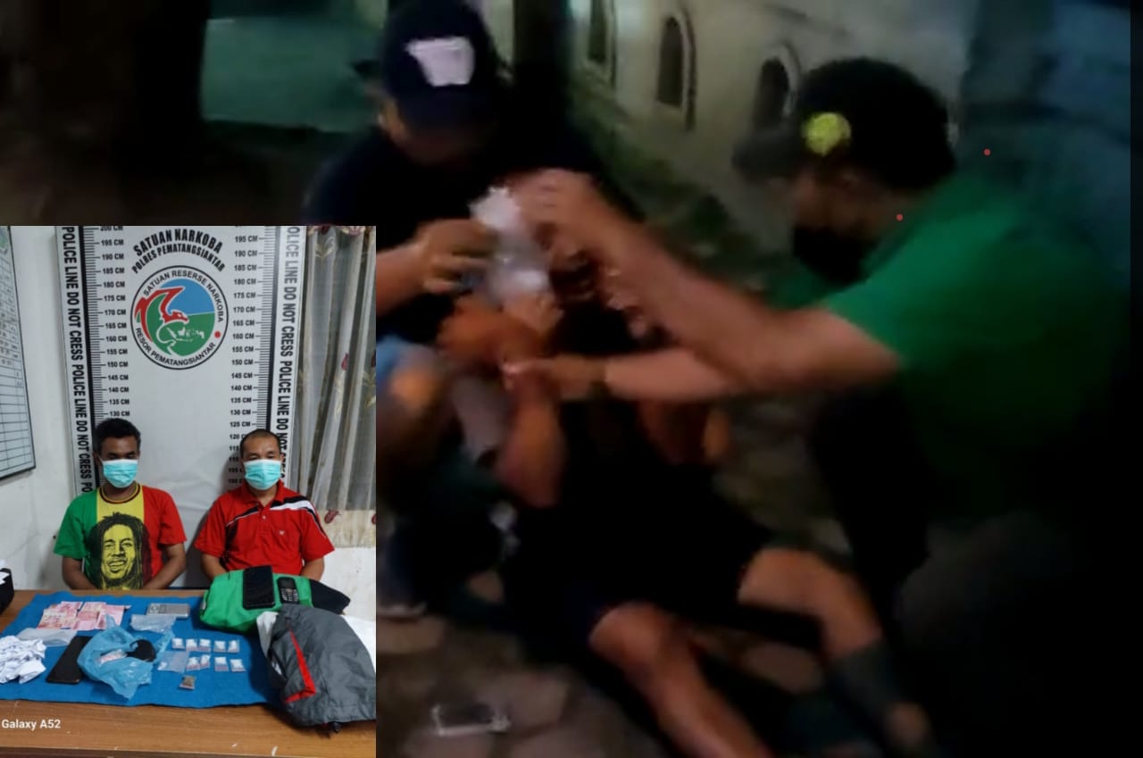 Sebut-Sebut Nama Anaknya, Bandar Sabu Histeris Saat Ditangkap