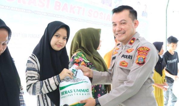 Polres Binjai Meriahkan HPN Ke-77