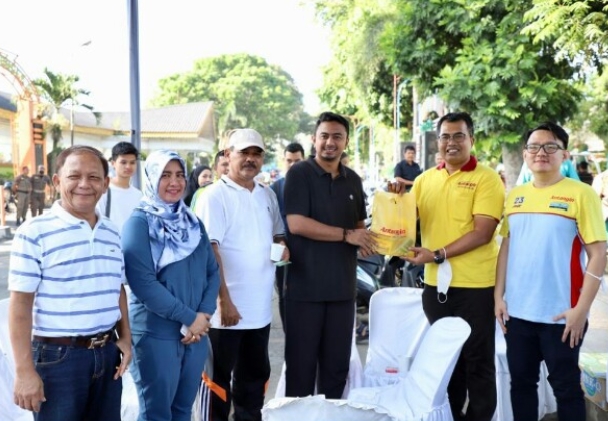 Wakil Walikota Binjai Hadiri Kegiatan Car Free Day & Amir Jempol