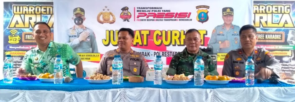 Polrestabes Medan Gelar Jumat Curhat di Patumbak