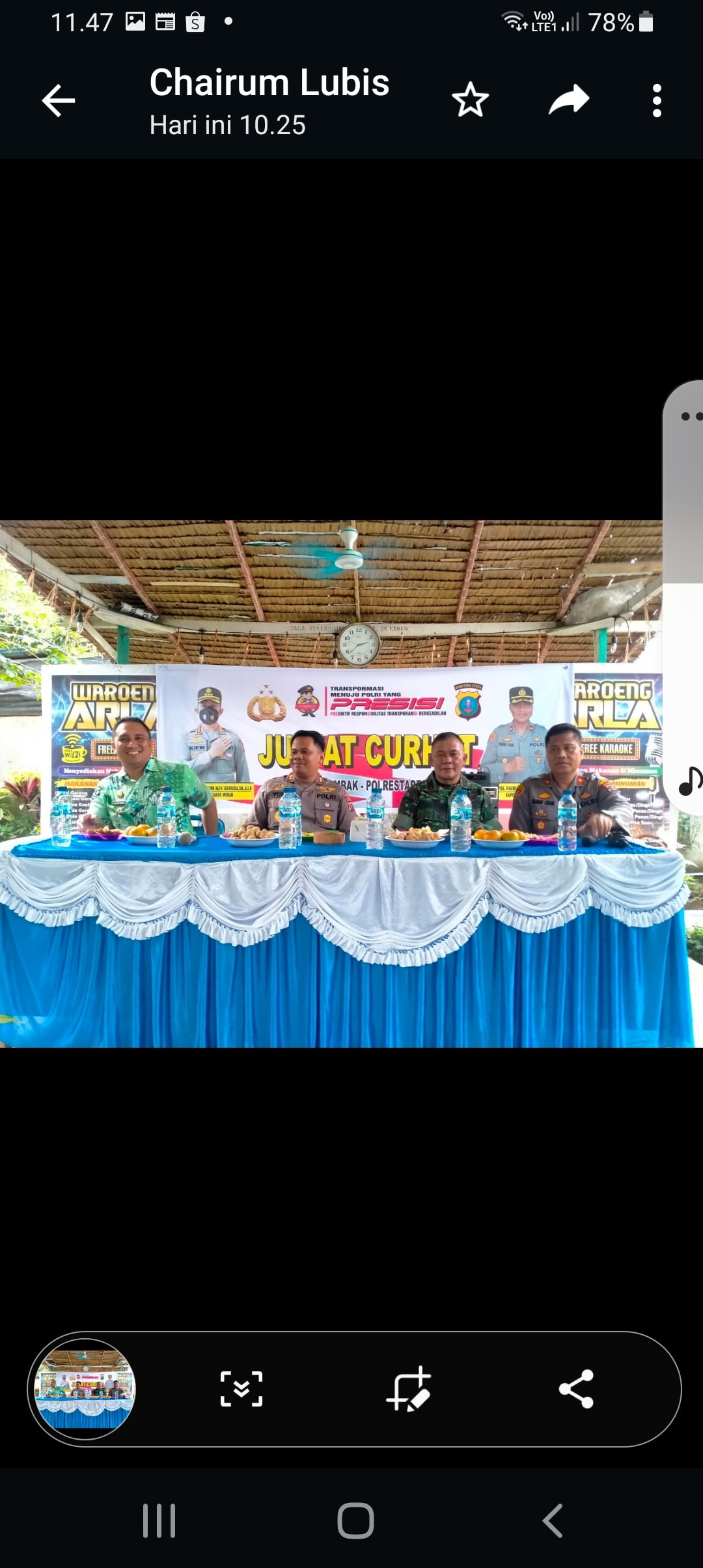 Polrestabes Medan Gelar Jumat Curhat di Patumbak