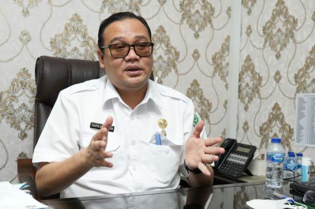 Kepala Dinas Kesehatan Kota Medan dr Taufik Ririansyah