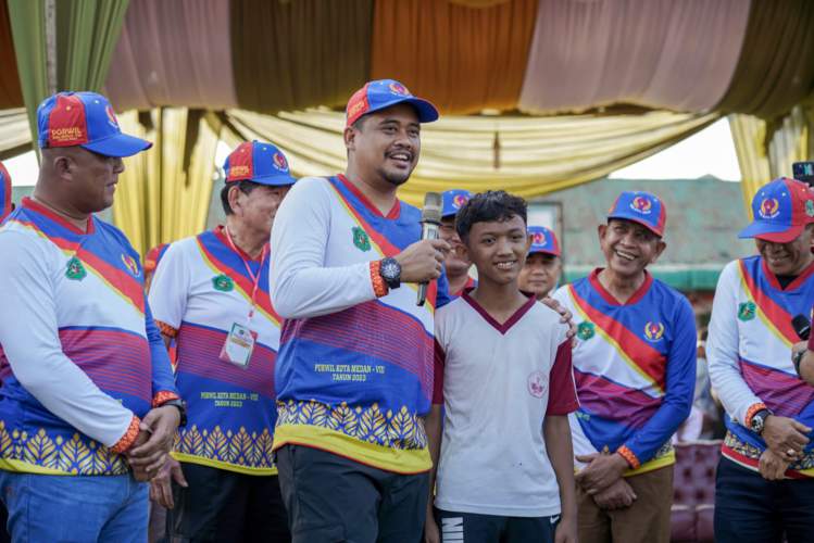 Bobby Nasution Buka Porwil Ke-VIII Tahun 2023, Bocah Yatim Piatu Raih Doorprize Sepeda Motor