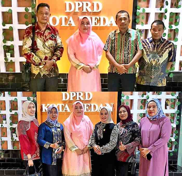 Sekretariat DPRD Medan Terima Kunjungan 2 Lembaga dari Luar Provinsi