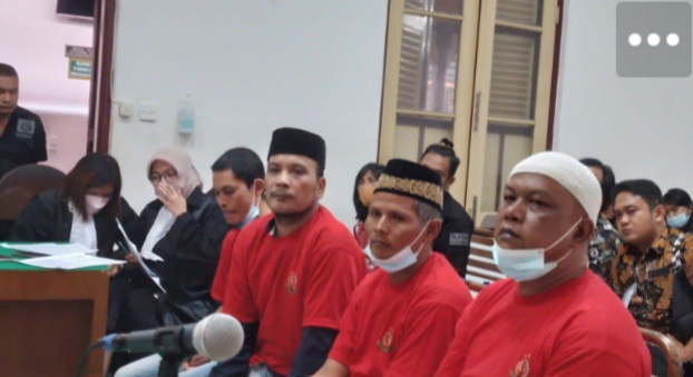 4 Kurir Ganja 71 Kg  Divonis Majelis Hakim Dengah Hukumam Berbeda