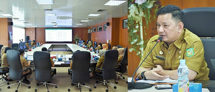 Sekretariat DPRD Kota Medan Rapat Evaluasi Pencapaian Target Kinerja dan Anggaran