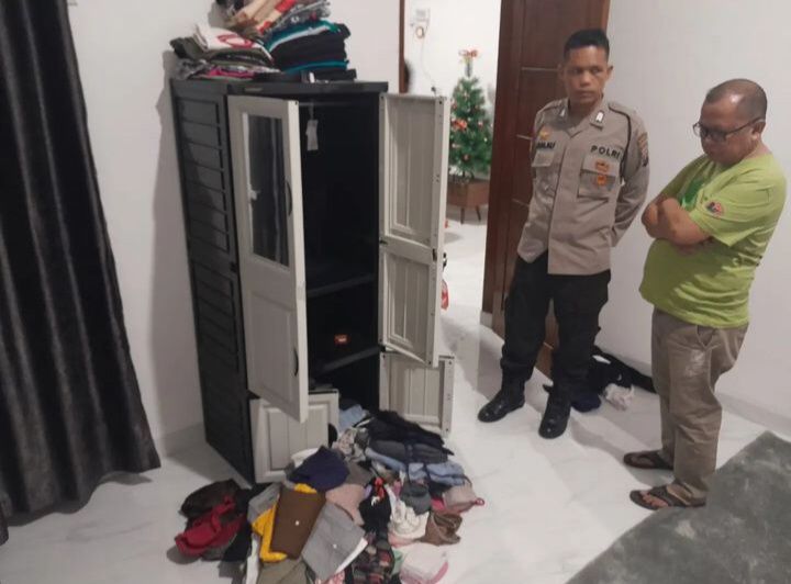 Kediaman Toke Cafe Lissoi Siantar Di Bobol Maling, Emas Segepok & TV Raib 