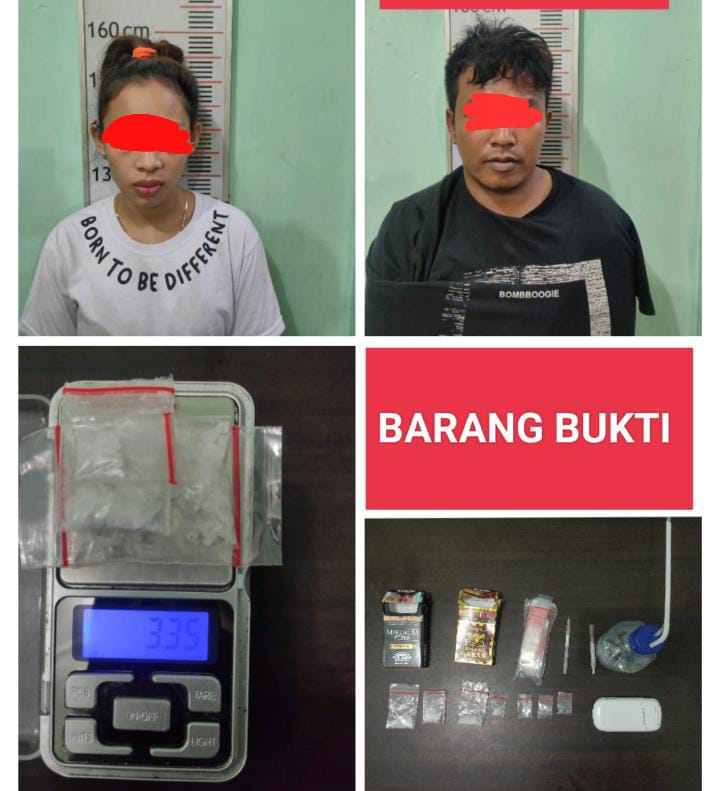 Rumah Pengedar Sabu di Gebang Digerebek Sat Narkoba Polres Langkat
