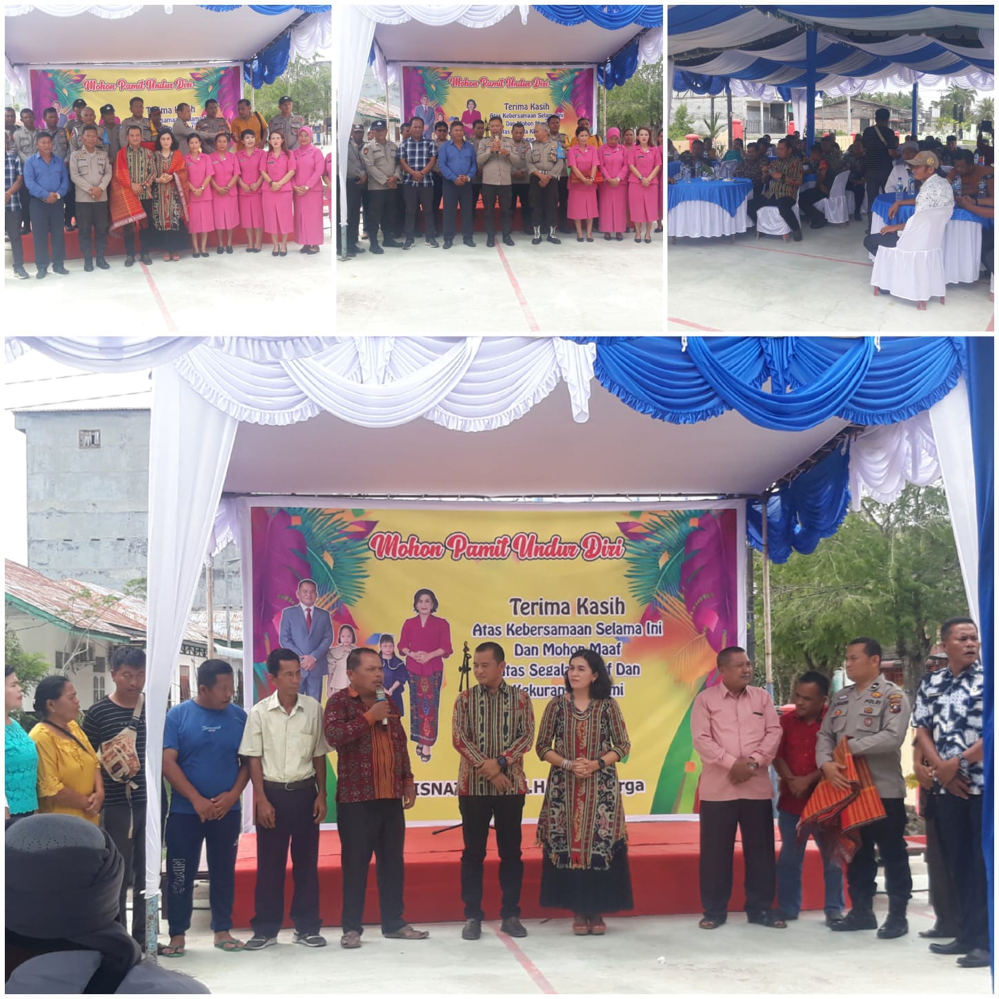 Lulus SESPIMMA, Kapolsek Kualuh Hilir AKP DR Krisnat Indratno Pamit Undur Diri 