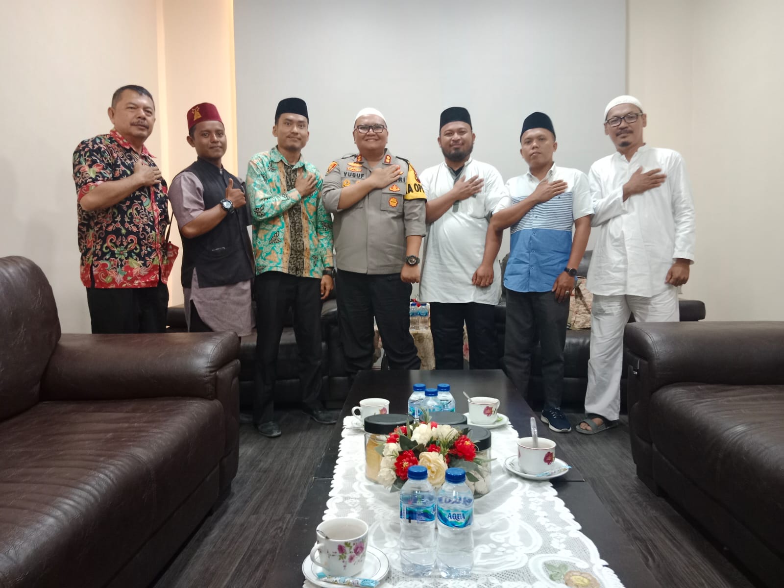 Kapolres Tanjungbalai Terima Audiensi Pengurus Daerah Nahldatul Wathan Kota Tanjungbalai