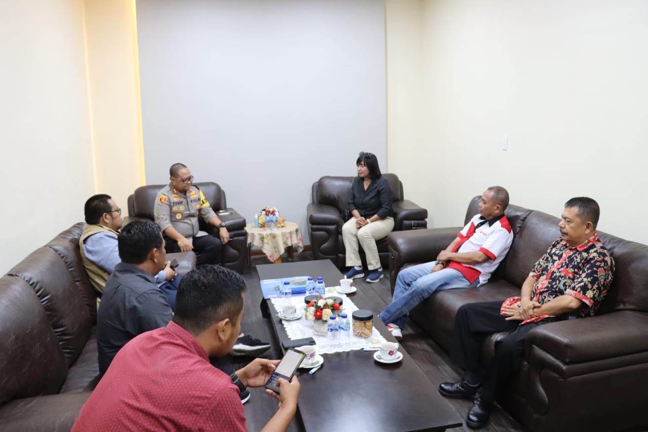 Kapolres Tanjungbalai Terima Audiensi Pelindo Cabang Tanjung Balai Asahan