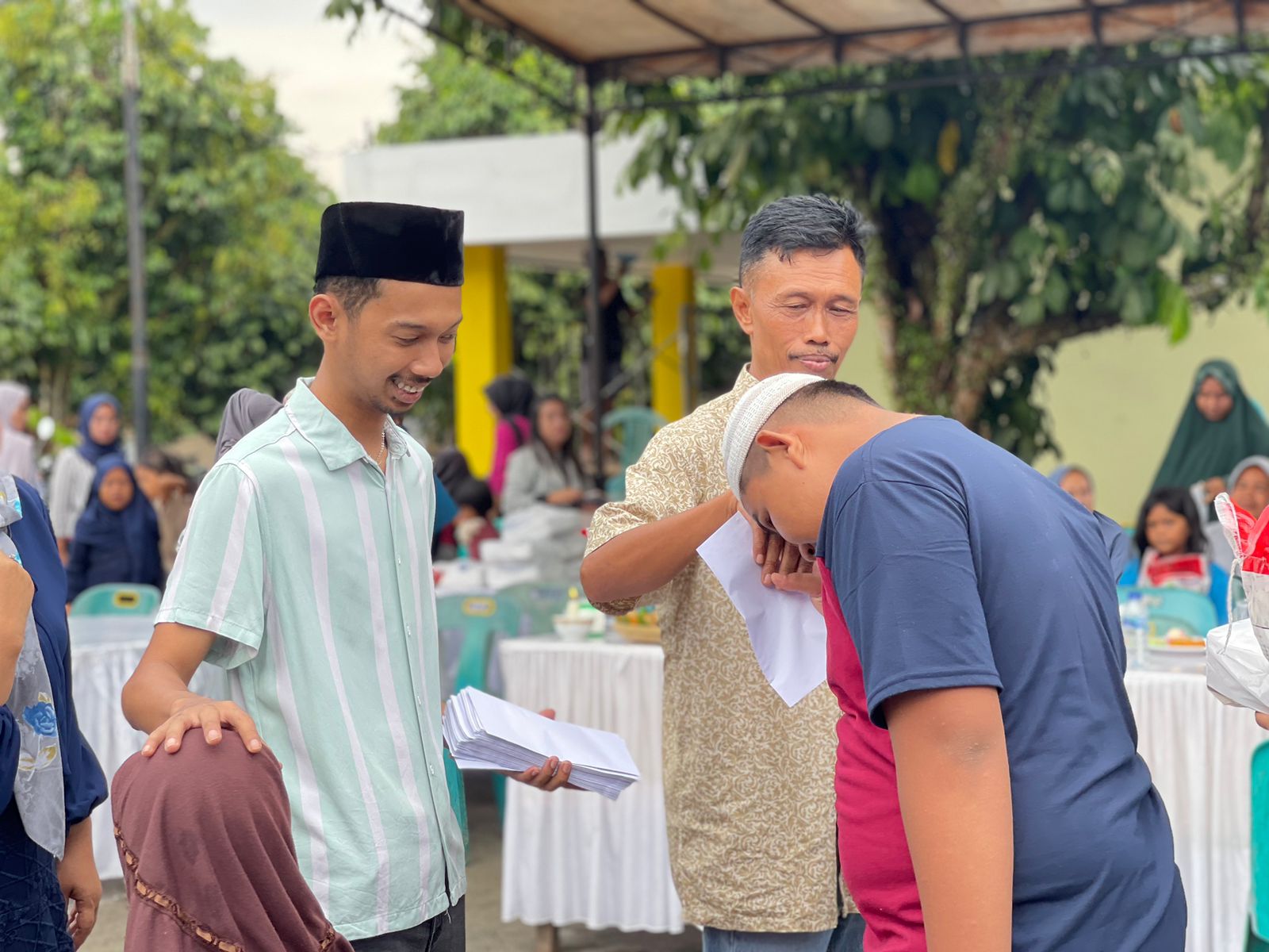 Wakil Ketua PPP Kota Binjai Beri Santunan dan Syukuran Gedung Baru Champion Resto