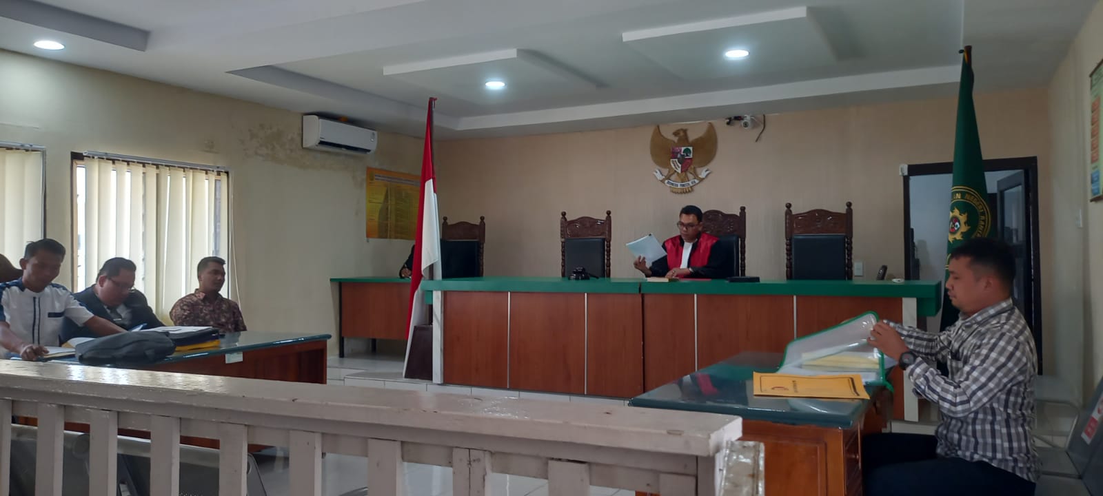 PN Rantauprapat Tolak Prapid Sekda Labuhanbatu