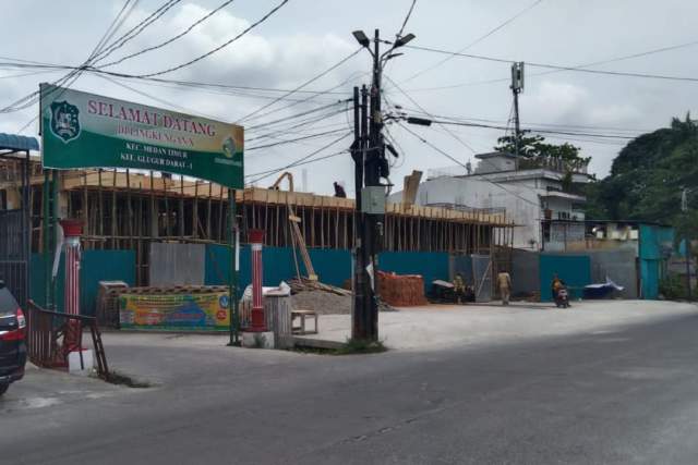 Abaikan Instruksi Walikota, 2 Bangunan Diduga Tanpa IMB Berdiri di Kecamatan Medan Timur