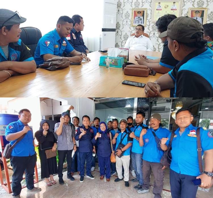 Audiensi Dengan Kadisnaker, Ketua DPD F SPTI-K SPSI Timbul Limbong Tegaskan Serikat Pekerjanya Resmi dari Kementerian Ketenagakerjaan