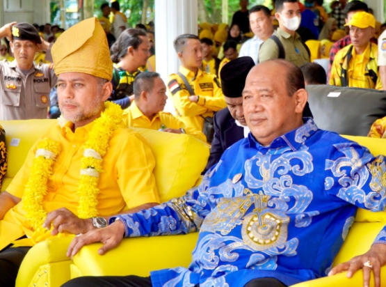 PLT Bupati Langkat Hadiri Pelantikan DPD Partai Golkar