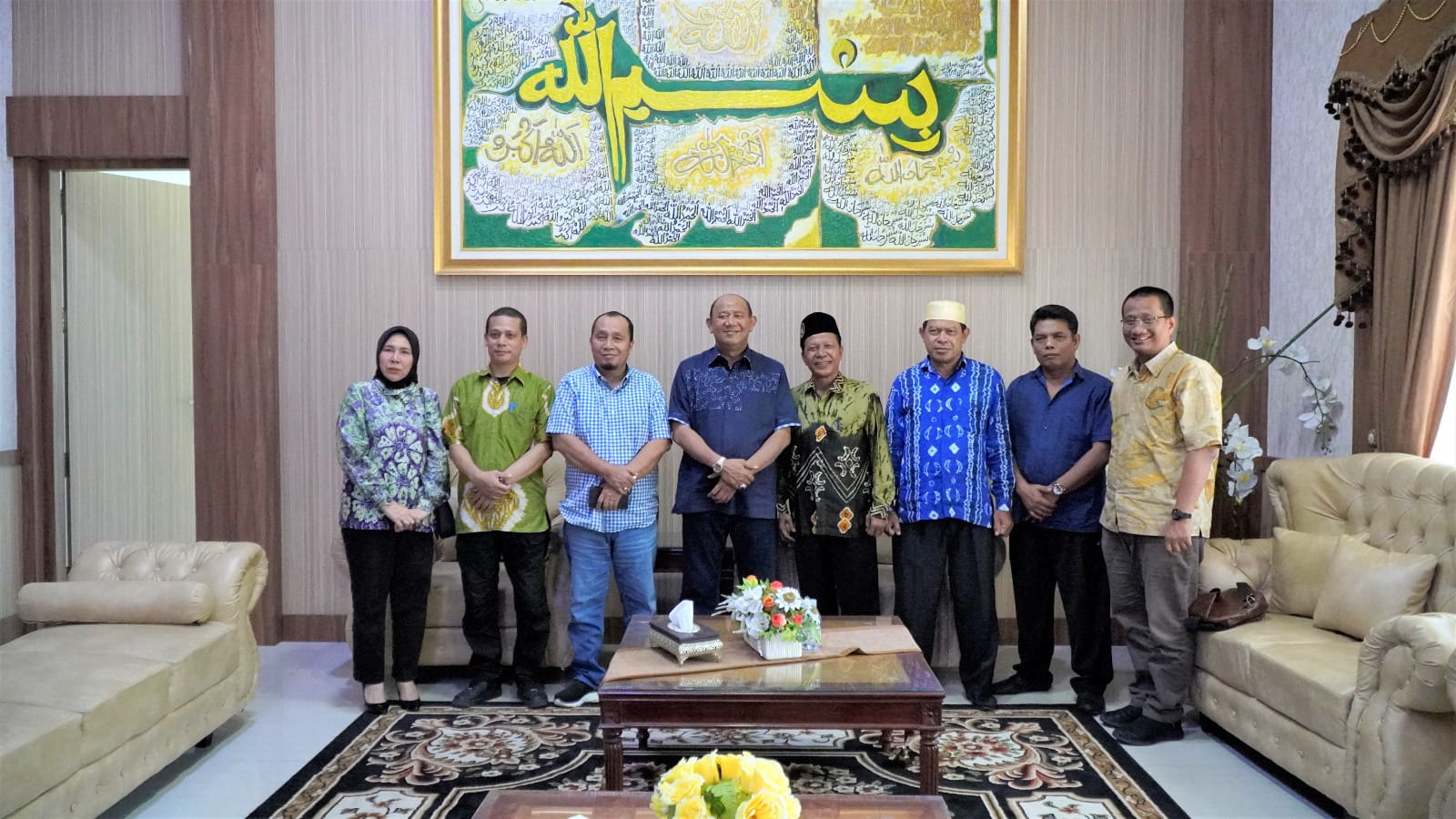 KBB Langkat Laporkan Giat Safari Ramadhan ke Syah Afandin