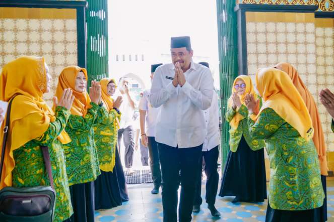 Bobby Nasution Ajak Pengajian Al Hidayah  Dukung Pembangunan Yang Dilakukan Pemko Medan