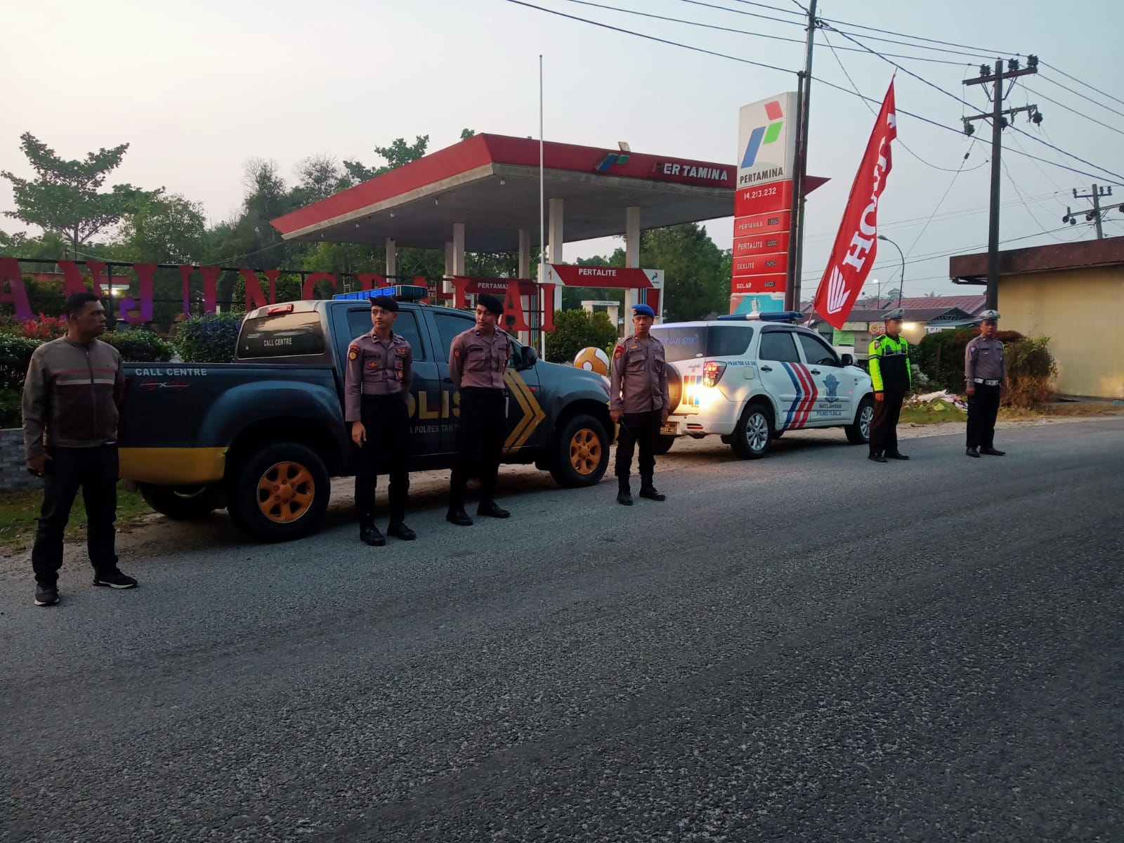 Polres Tanjung Balai Patroli Cipta Kondisi Kondusif