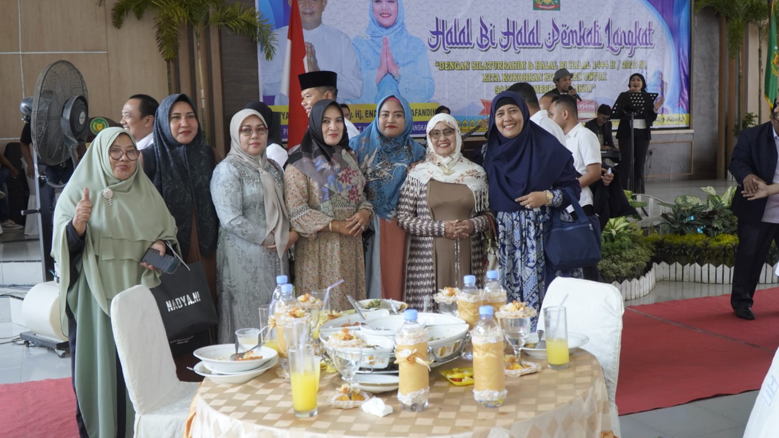 Syah Afandi Hadiri Halal Bihalal & Hadiri Pengukuhan LPTQ