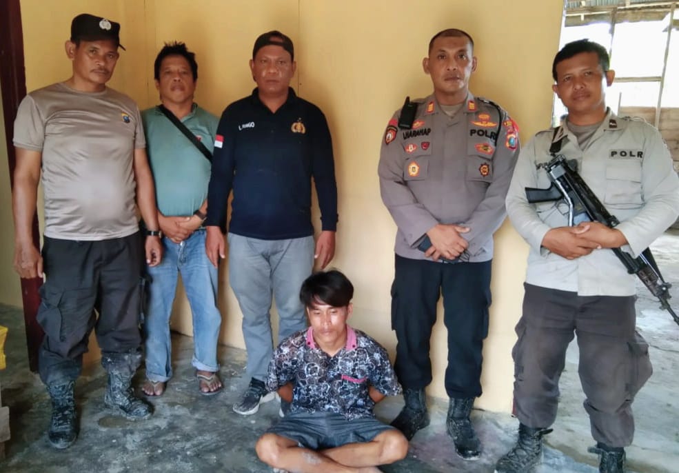 Hitungan Jam, Tekab Polsek Kualuh Hilir Bersama Satreskrim Polres Labuhanbatu Tangkap Pelaku Pembunuhan 