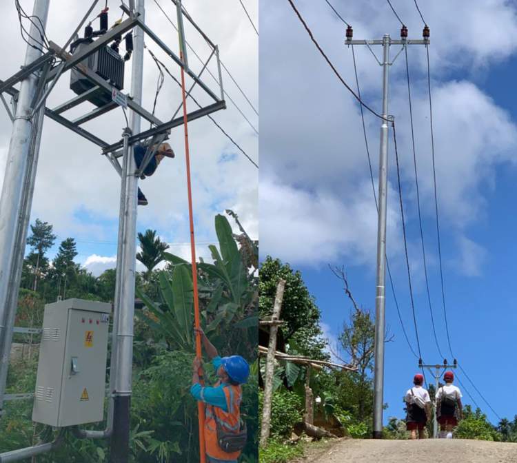 PLN Hadir, Terangi Tiga Desa Nias Selatan di Bulan Suci Ramadhan