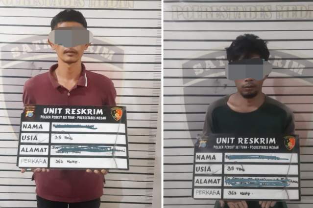 Maling Pintu Besi seberat 78 Kg di Desa Sampali Ngaku Jual Curiannya Rp5.500 per Kilo
