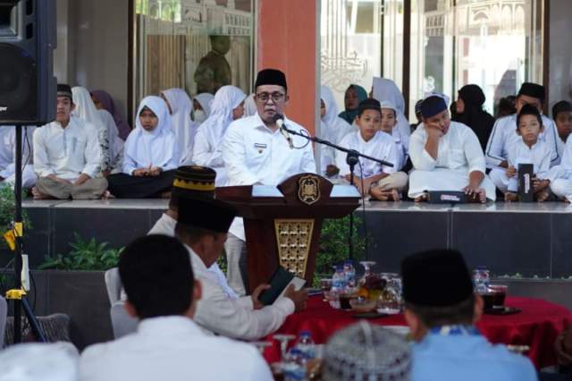 Wawako Medan Safari Ramadhan di Medan Helvetia, Warga Keluhkan Aksi Geng Motor