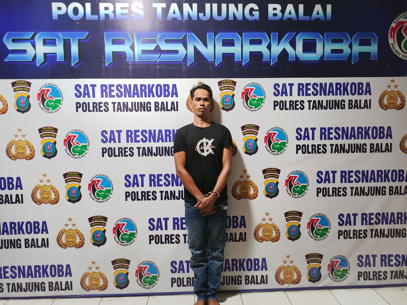 Satres Narkoba Polres Tanjung Balai Berhasil Tangkap Pemilik Pil Ekstasi 72,5 butir