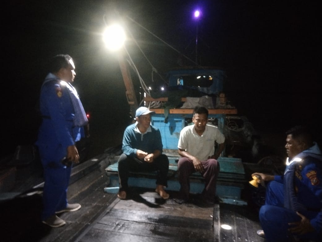 Cegah Barang Selundupan, Polairud Polres Tanjung Balai Patroli Diperairan