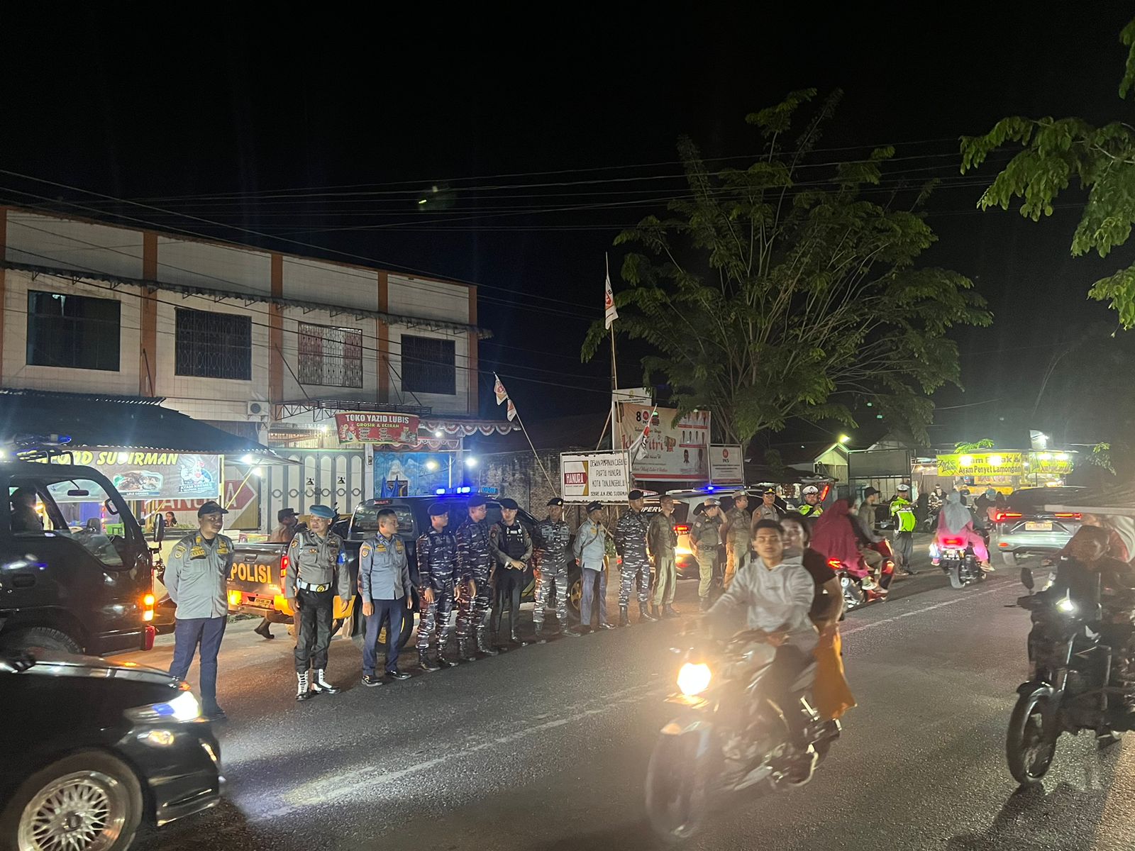 Polres Tanjungbalai, TNI Dan Pemko Tanjungbalai Patroli Skala Besar