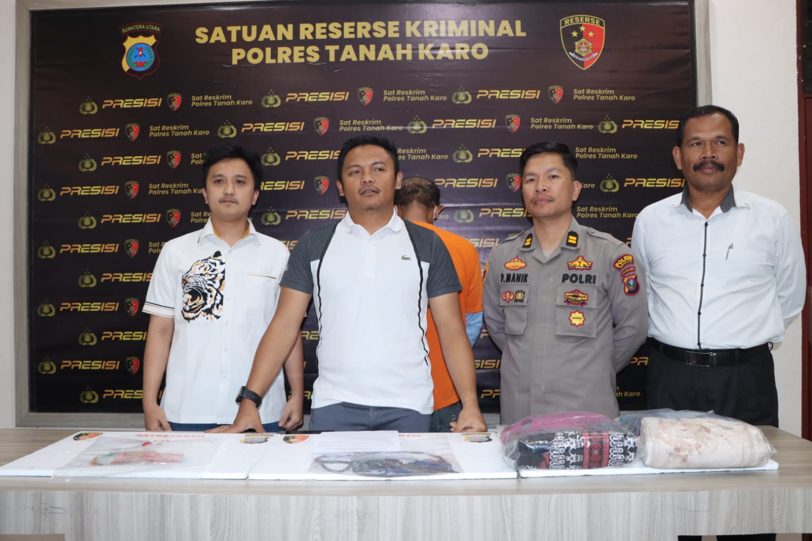 Polres Tanah Karo Berhasil Tangkap Pelaku Perampokan Klinik Di Berastagi