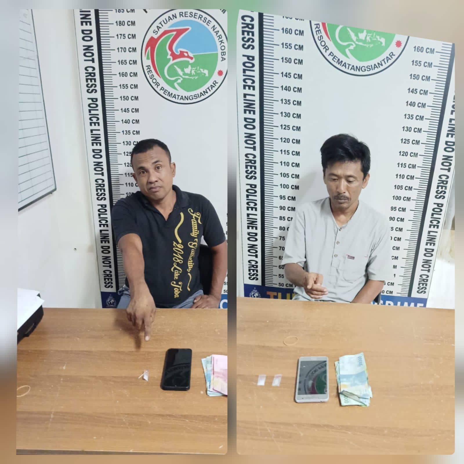 2 Pemain Sabu Naga Huta Siantar Ditangkap
