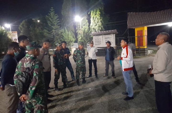 Antisipasi Tindak Kejahatan, Polsek Padang Tualang Razia Hiburan Malam