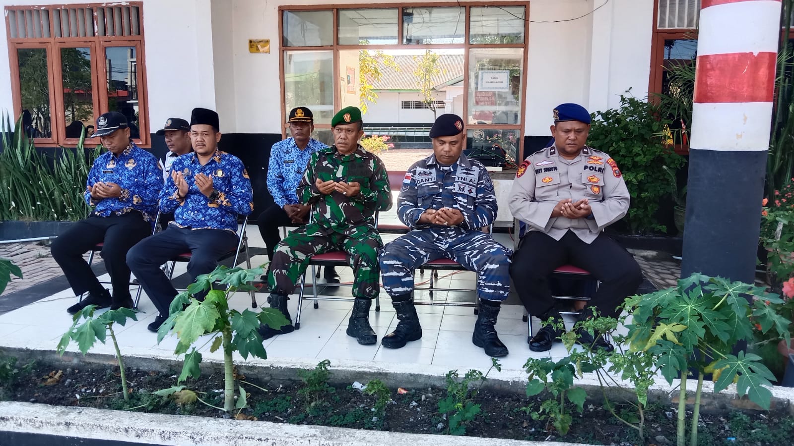 Kanit Patroli Polair Tanjung Leidong Polres Labuhanbatu Mengikuti Upacara Hari Kebangkitan Nasional 