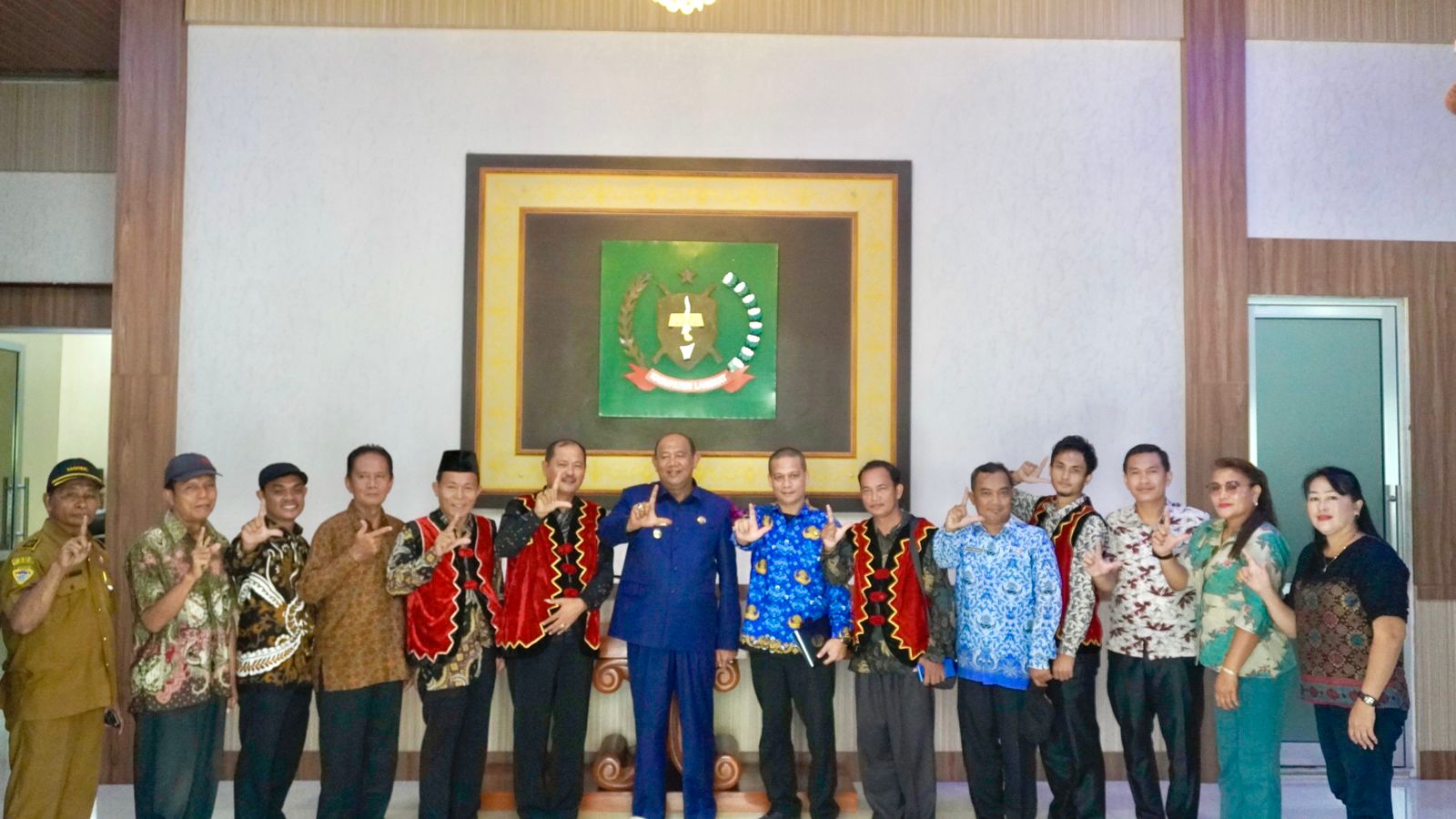 HIMNI Undang Syah Afandin Dalam Acara Pelantikan