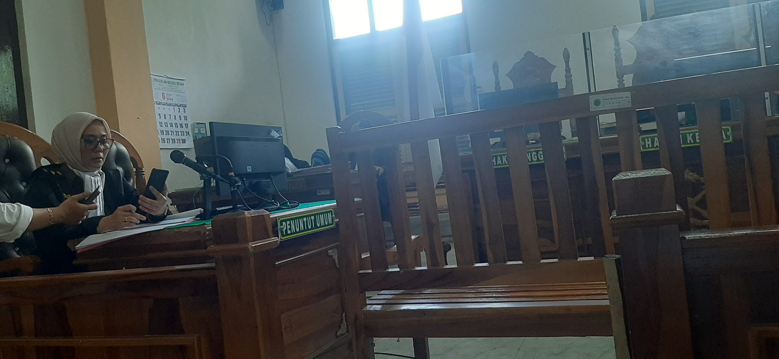 Dikibusi Warga Jual Sabu dan Ganja, Sulaiman Dituntut 6,5 Tahun Penjara