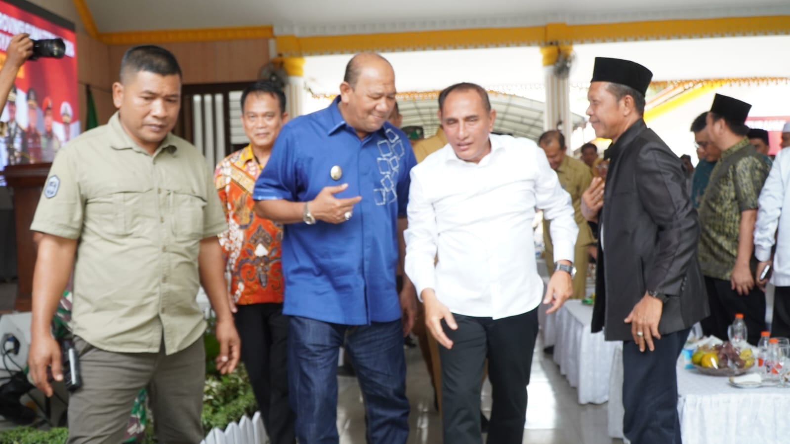 Gubsu, Plt Bupati Langkat & Kapolres Langkat Silaturahmi Dengan Masyarakat