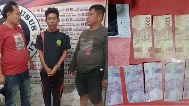 Tombang Diringkus Polsek Kualuh Hilir saat Menulis Togel