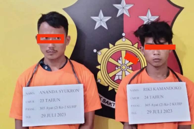 Jambret Dompet Wanita, Dua Bandit Jalanan Diringkus Polisi
