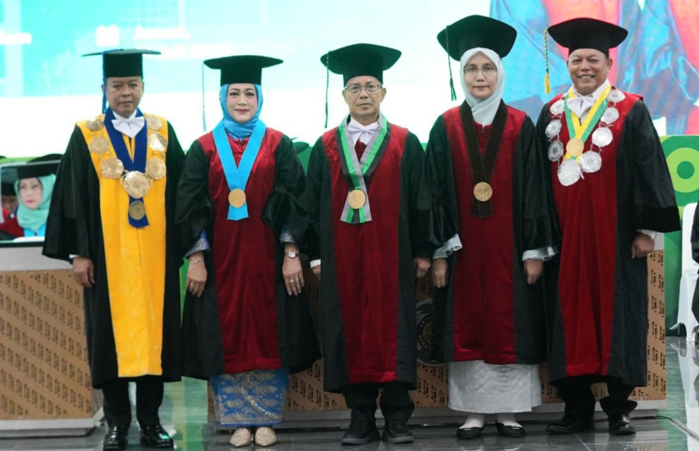 Tiga Guru Besar USU Dikukuhkan, Diminta Komit Tingkatkan Kualitas dan Reputasi 