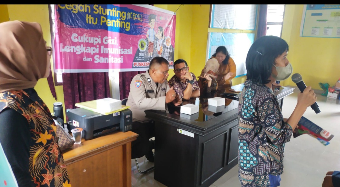 Polsek Tuntungan Gelar Binluh Pencegahan Stunting Bagi Ibu Hamil