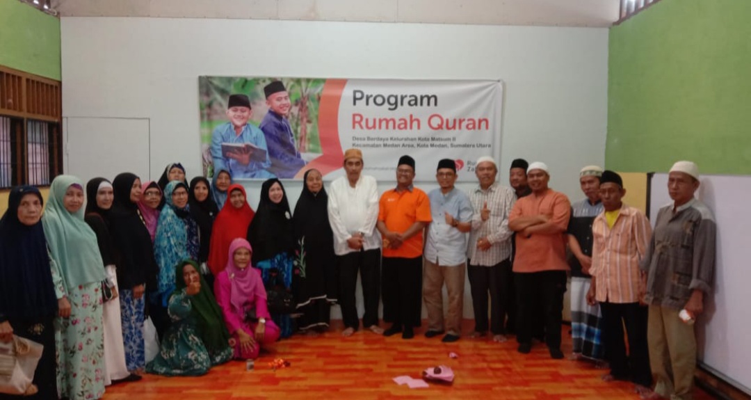 Rumah Zakat Sumut Launching Rumah Qur’an Khariyah